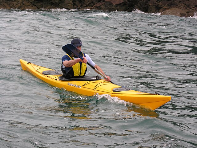 Kayak en rio picado